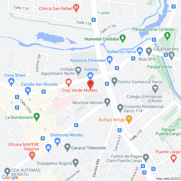 Map of Soluciones Tecnológicas Hbm Ltda.