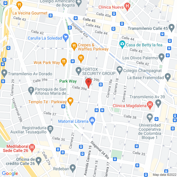 Map of Quipu Ltda.