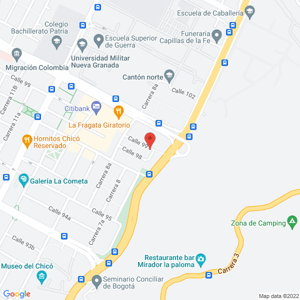 Map of Arquicolombia S.A.S.