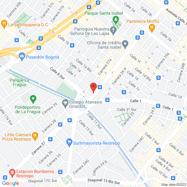 Map of Luis Alberto Herreño Castañeda