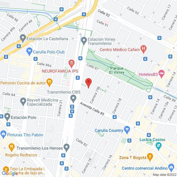 Map of C.I. Cesc Ltda.