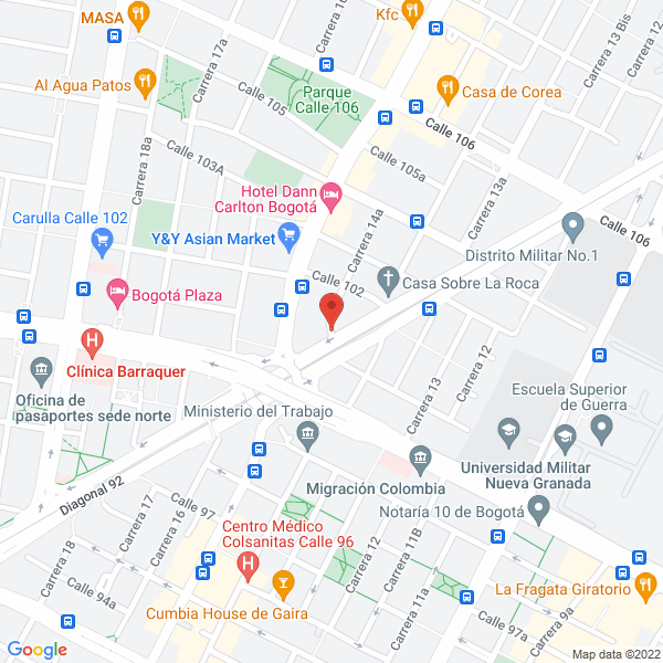 Map of Inversiones Fernando A Laserna S.A.S.