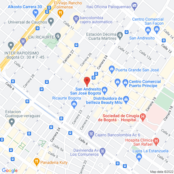 Map of Alfredo Fernández Corredor