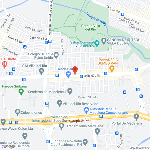 Map of Belen Fiaga Niño