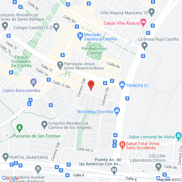 Map of Aaron Levi Garavito Díaz