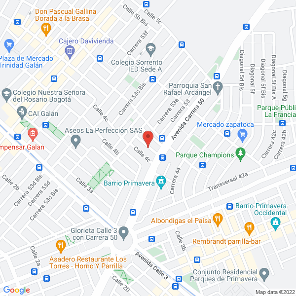 Map of Plateria Tipica Lopez