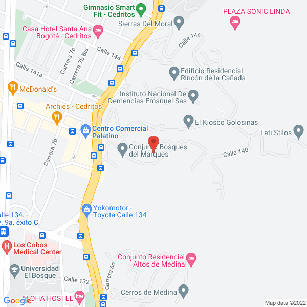 Map of Promotora San Jose De Maryland S.A.S