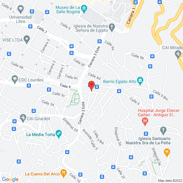 Map of Construcciones Lapreu S.A.S