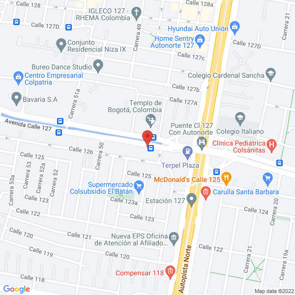 Map of Forero Forero