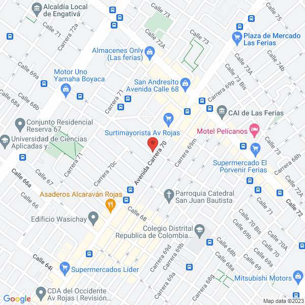 Map of Luis Enrique Sanchez Castro