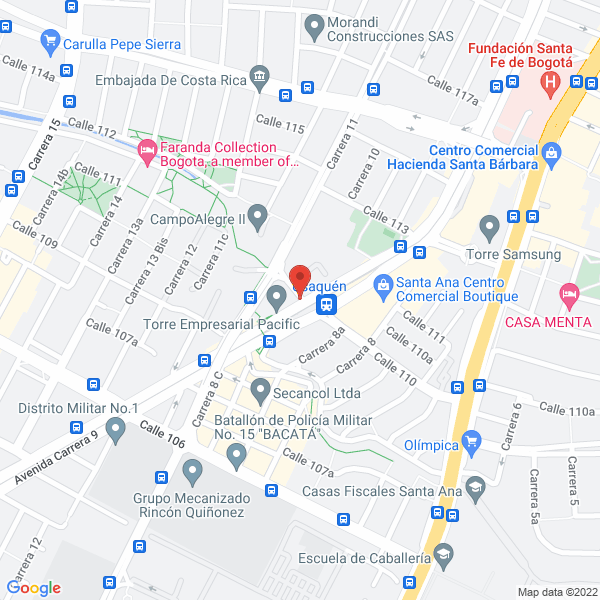 Map of Papicla Corp