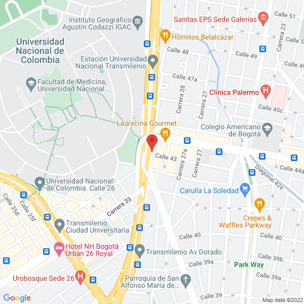 Map of Exxodus Group S.A.S.