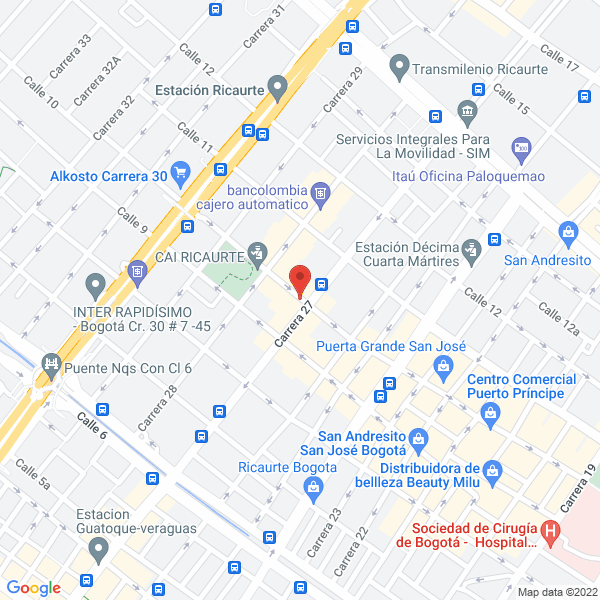 Map of Doble Cero