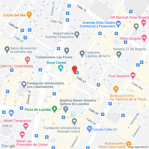 Map of Grupo Empresarial Thor