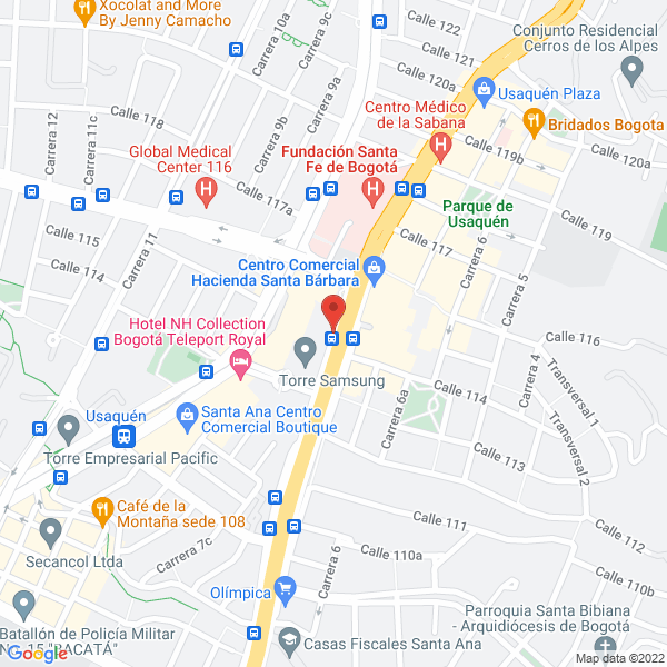Map of Constructora La Cabrera Sas