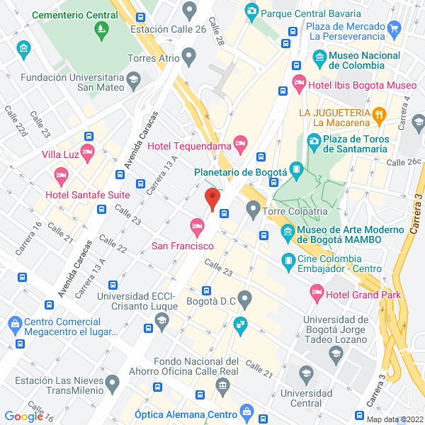 Map of Diseño Y Dotacion