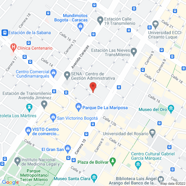 Map of Líneas Eléctricas