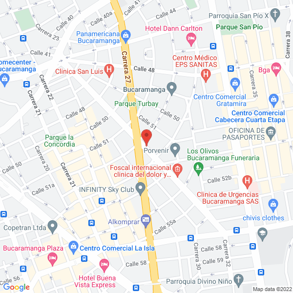 Map of Acomfenalco Ltda.