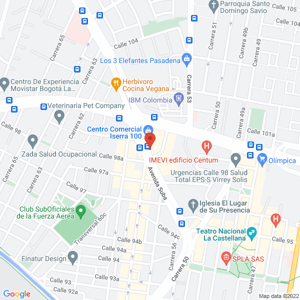 Map of Andico Cta