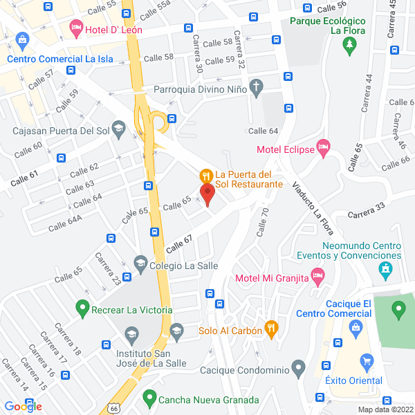 Map of Cooprodecom Ltda