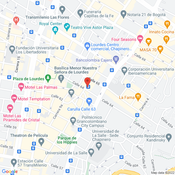 Map of Coopsinfonica