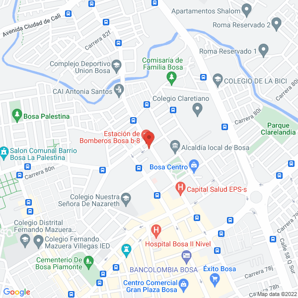 Map of Coosegem Cta