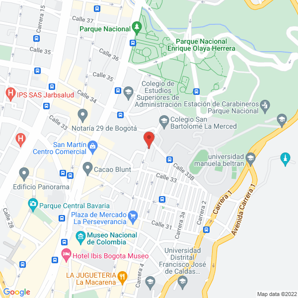 Map of Fecosba