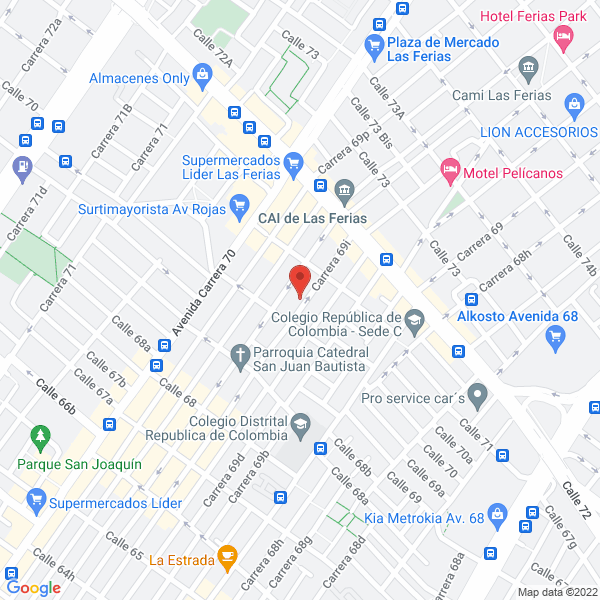 Map of Fecotrax