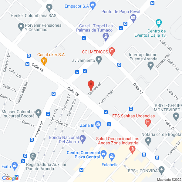 Map of Foneterna