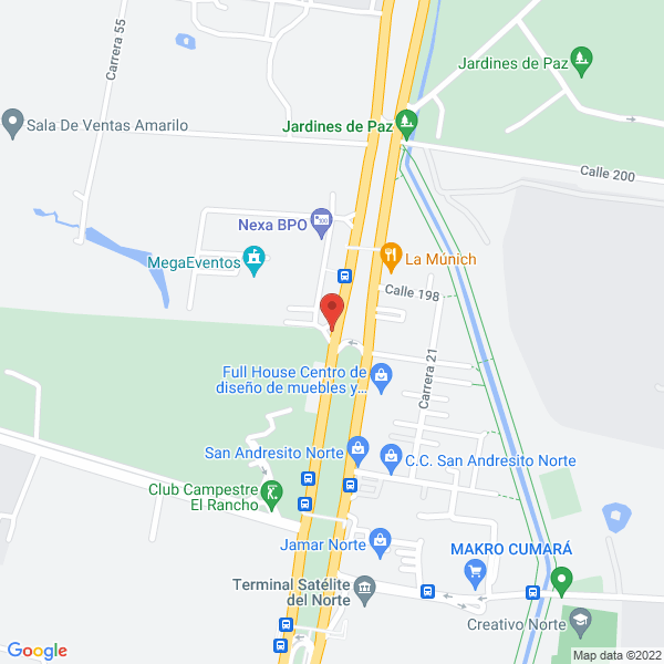 Map of Fongermansa Ltda