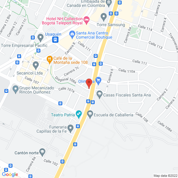 Map of Fongrantierra