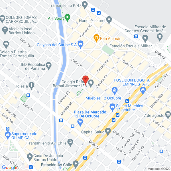 Map of Omega De Plasticos SA