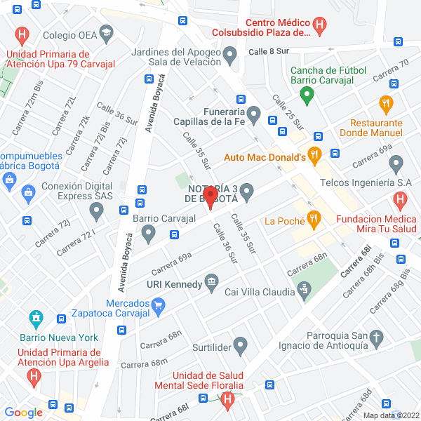 Map of Plasticolbi Ltda