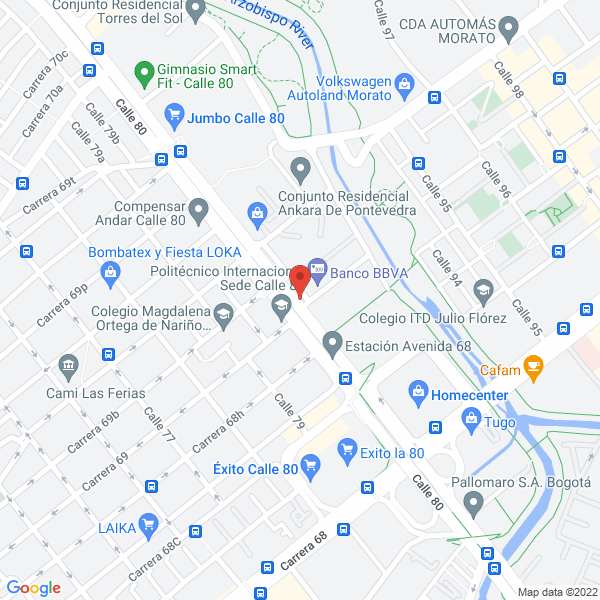 Map of Precisur S.A.S.