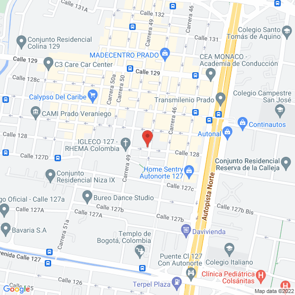 Map of Don Juan Mudanzas
