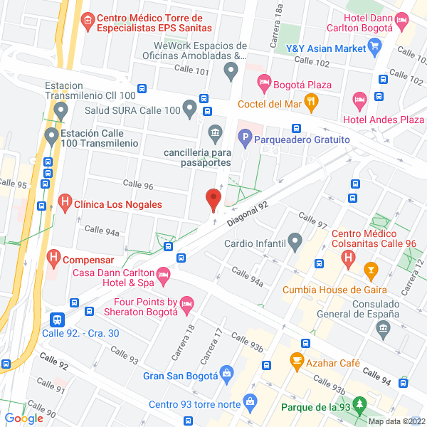 Map of Olarte Salcedo Maria Clara