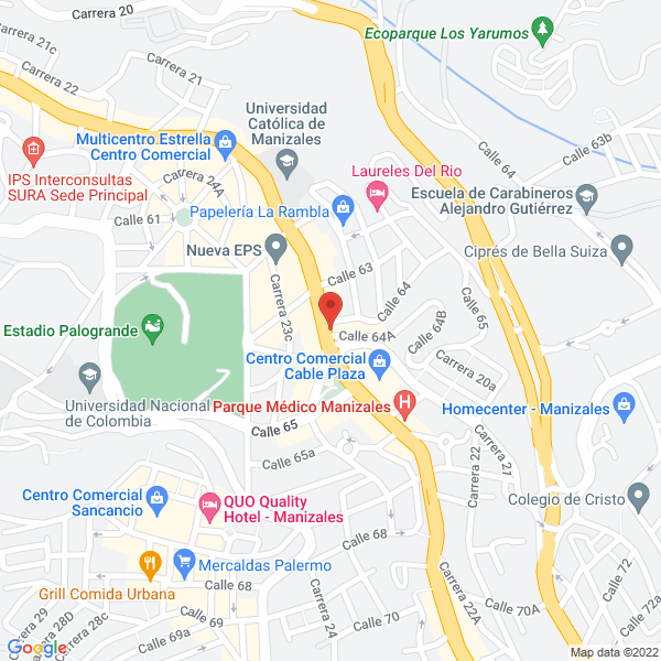 Map of Pema Y Cia S. En C. A.