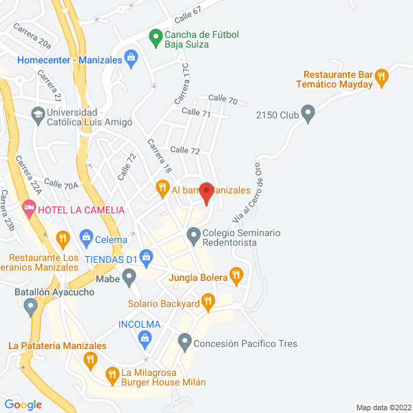 Map of Productiva Logros Y Acciones E.S.T. S.A.S.