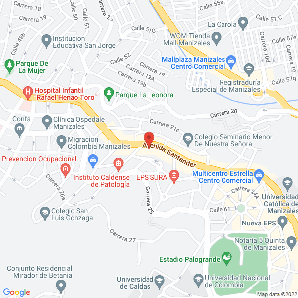 Map of Promotora Coronado S En C A.