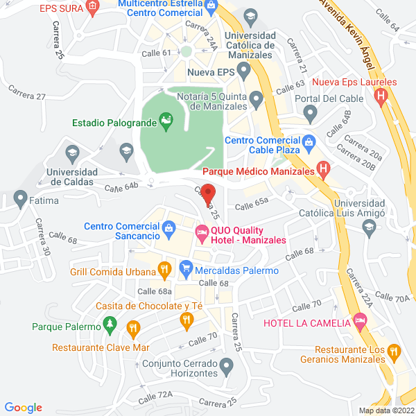 Map of Promotora Hv & Cia S En C A