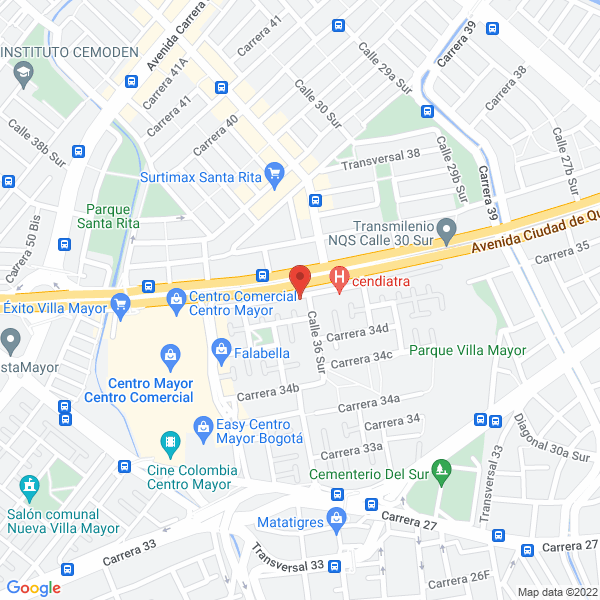 Map of Carmen Morena