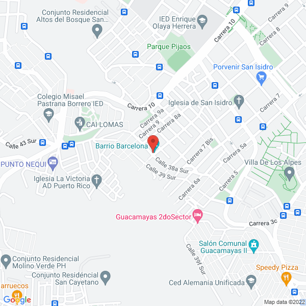 Map of Supermercado Lauris
