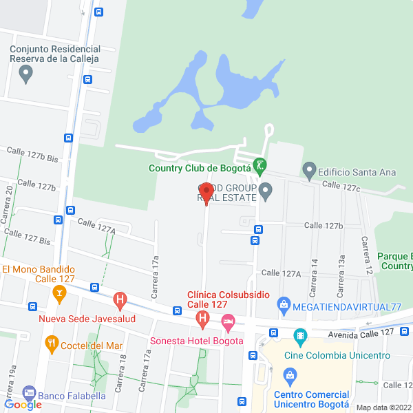 Map of E Check Searching Group S.A.S.