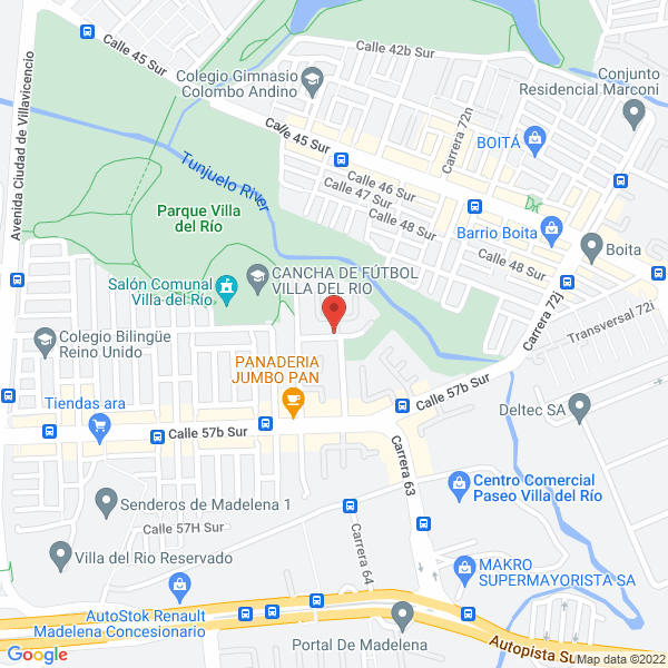 Map of Global Artistas S.A.S.