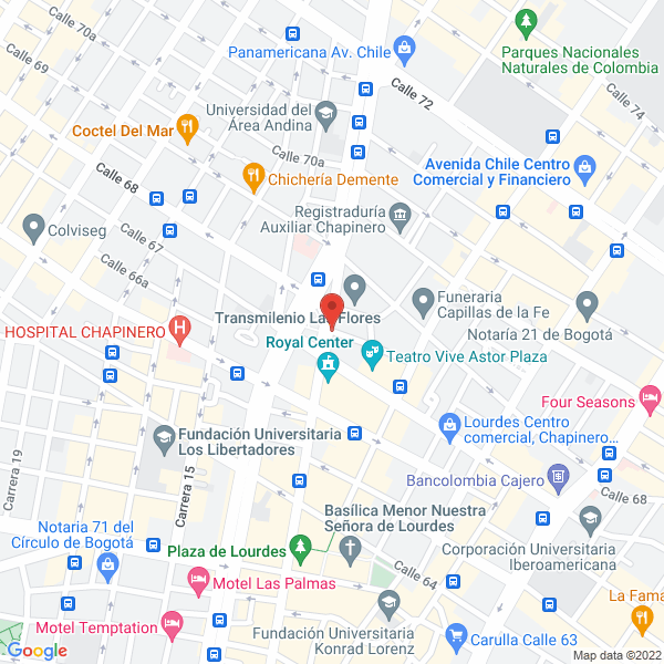 Map of Elementos Publicitarios & Marketing S.A.S