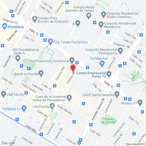Map of Cvd Consultores Integrales Ltda