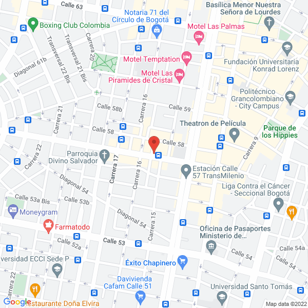 Map of Ferreocsi S.A.S.