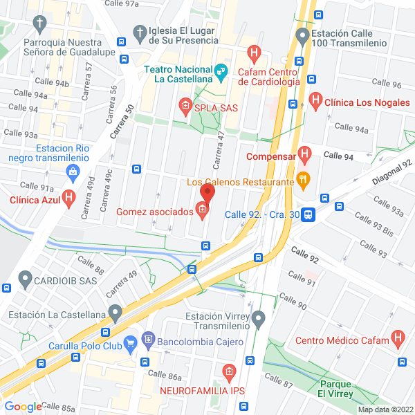 Map of Dolcenera Sas