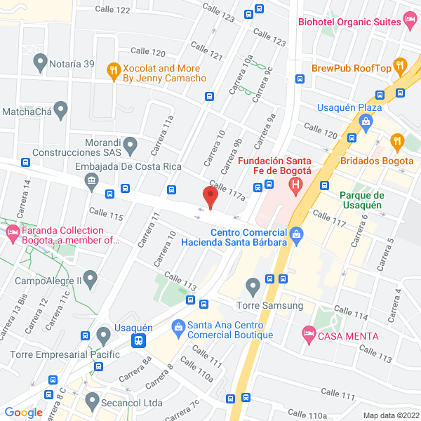 Map of Dr . Jonny Cruz Sas