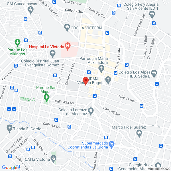 Map of Dunamis Estylos S.A.S.